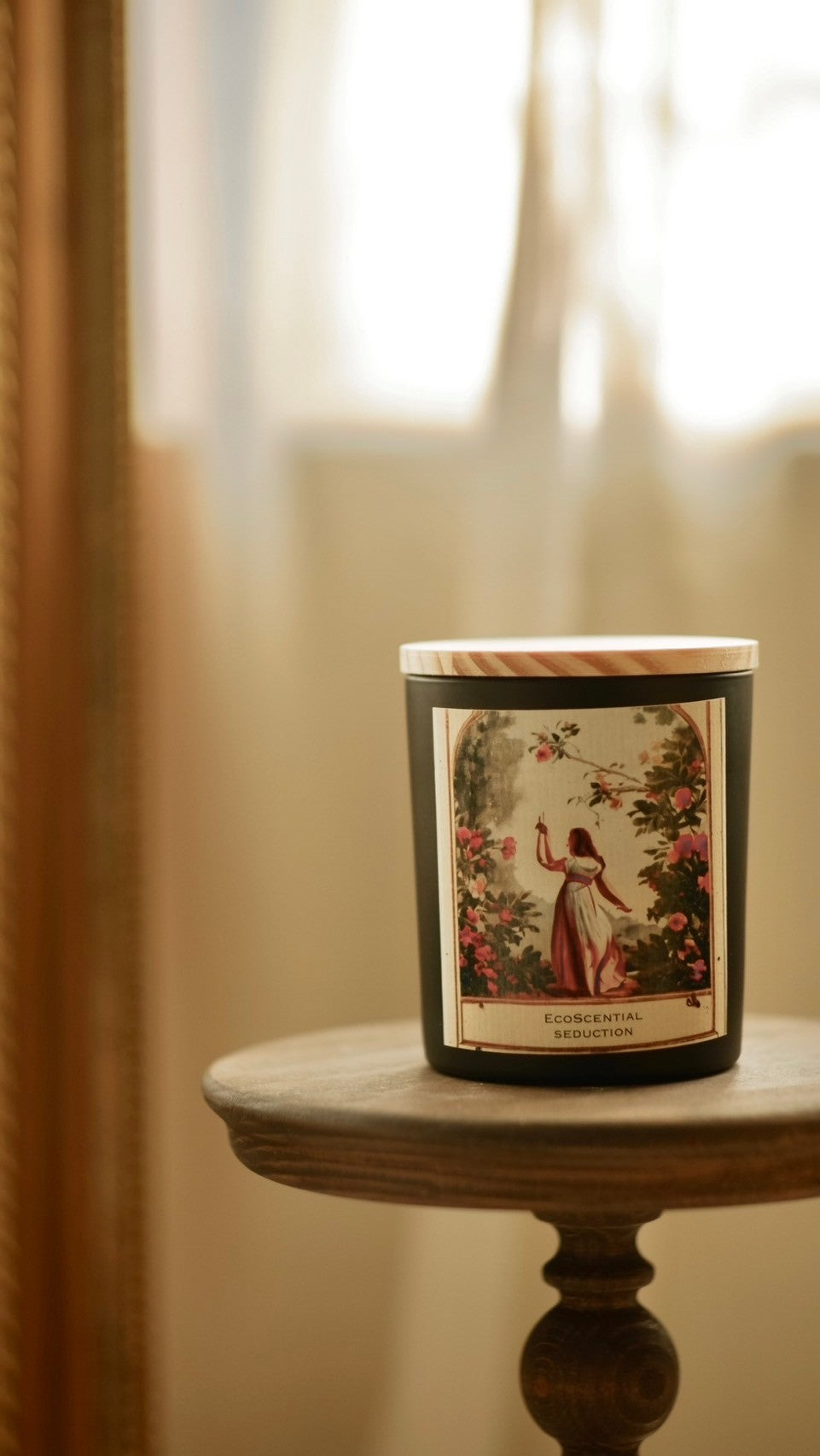 EcoScential Seduction Candle small 豪華蠟燭" 誘惑 "