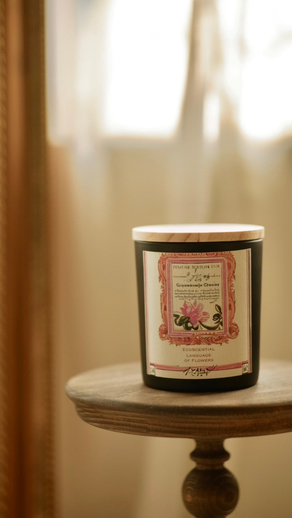 EcoScential Language of Flowers Candle small 豪華蠟燭 " 解語花 "